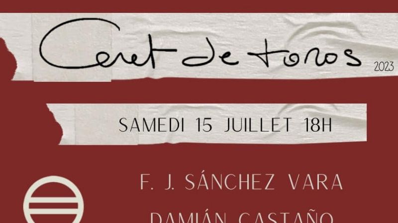 Ceret 2023: Dos corridas de toros y una novillada con picadores.