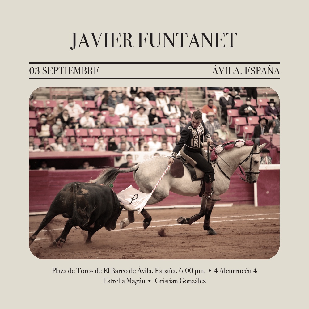 Javier Funtanet listo para su debut en España.