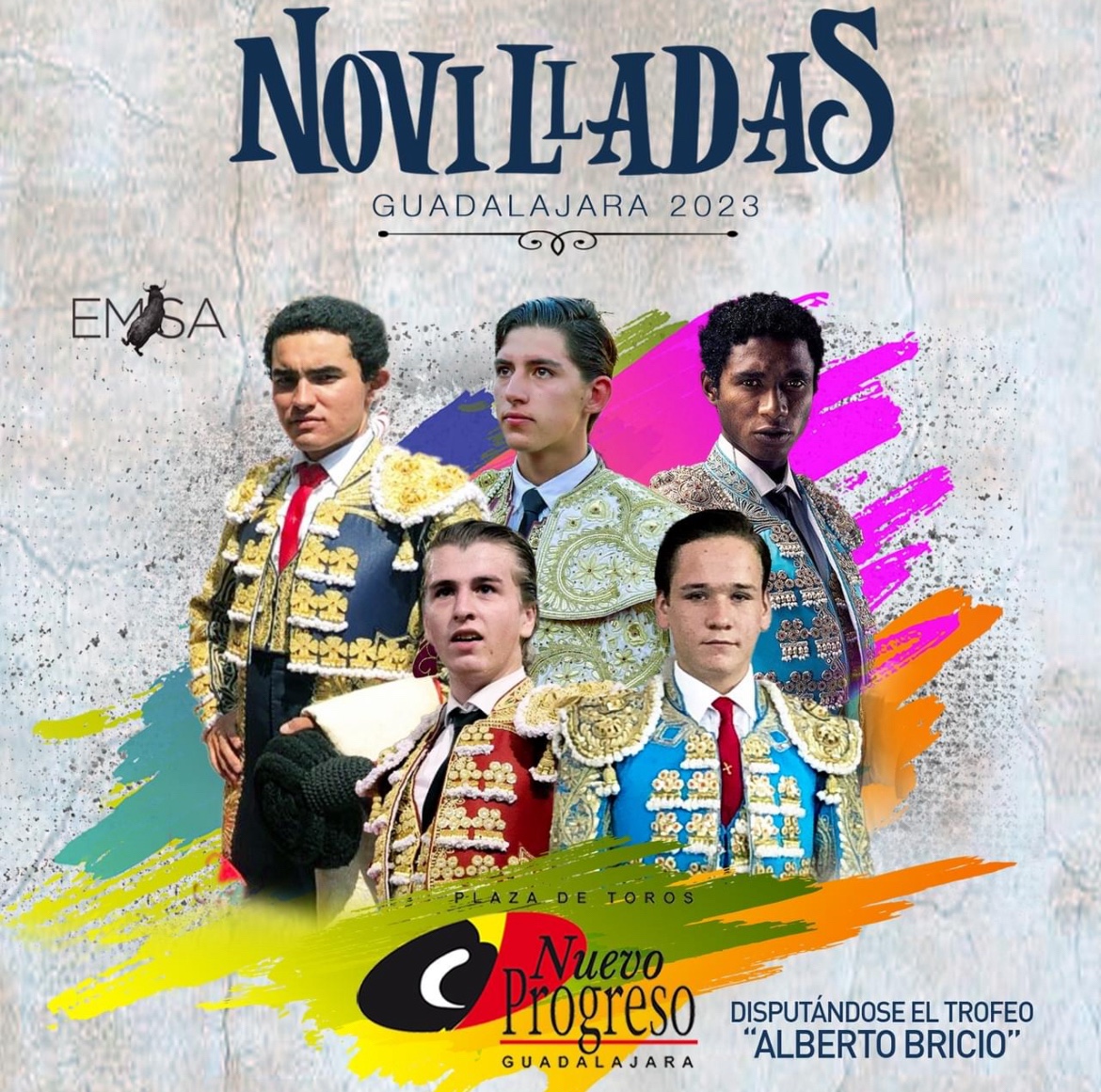🏆 Temporada de Novilladas – Cartel de Triunfadores 2023 Nuevo Progreso de Guadalajara.