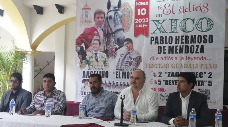 El rejoneador Pablo Hermoso llegará a Xico en su gira de despedida.