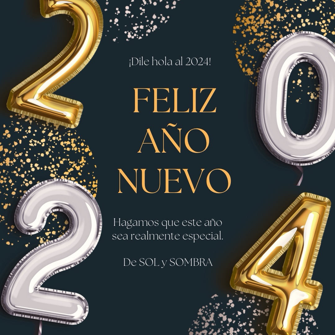 Feliz Año Nuevo 2024.