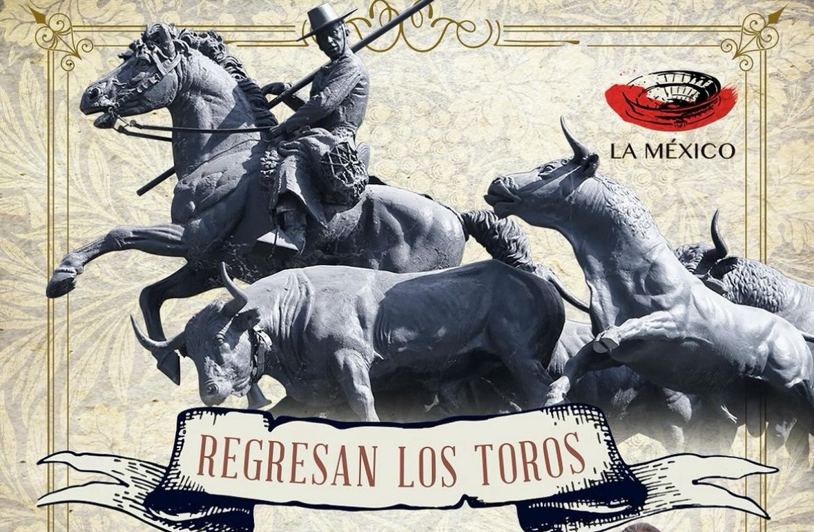 Regresan los Toros: Carteles del serial de reapertura de la Plaza México 2024.