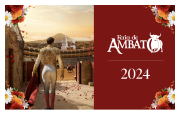 Suspenden la Feria de Ambato tras declararse el Estado de Excepción en Ecuador.