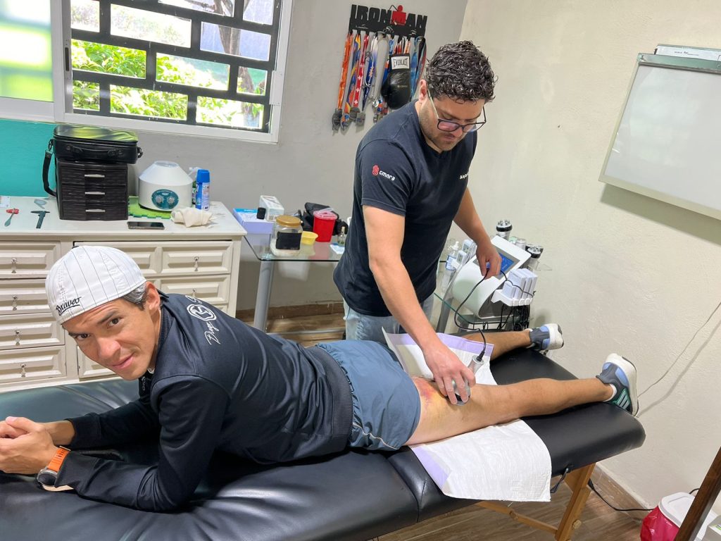 Diego Silveti, en franca recuperación.