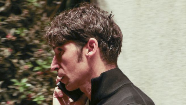 Así acudió Cayetano Rivera al hospital tras su cogida en Las Ventas.