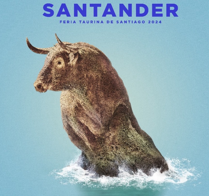 Carteles Feria de Santiago de Santander 2024.
