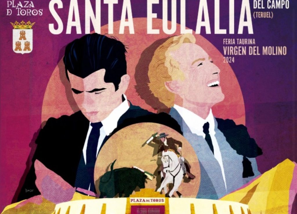 Joselito Adame y Román en el festival de Santa Eulalia del Campo.