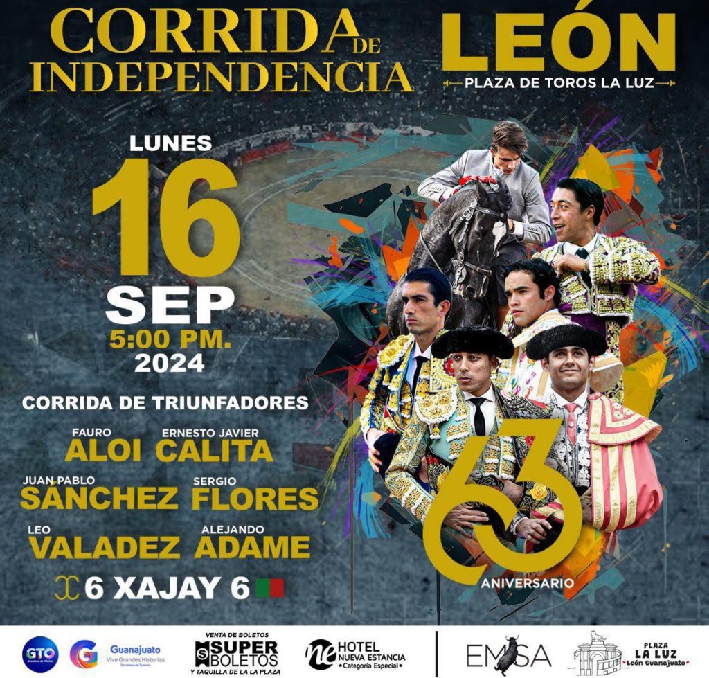 Presentan Corrida de la Independencia y del Aniversario 63° de “La Luz” en León.