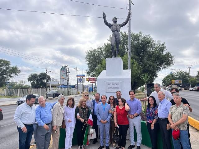 Rinden homenaje a Eloy Cavazos en Guadalupe.