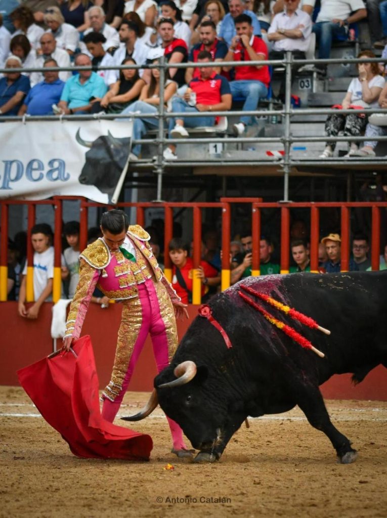 Bruno Aloi dejó sus cartas en Arganda del Rey.