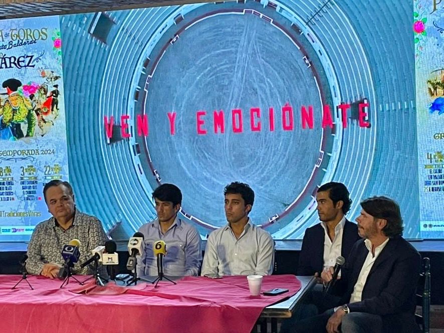 Se presentó oficialmente la Temporada Taurina 2024 en Ciudad Juárez.