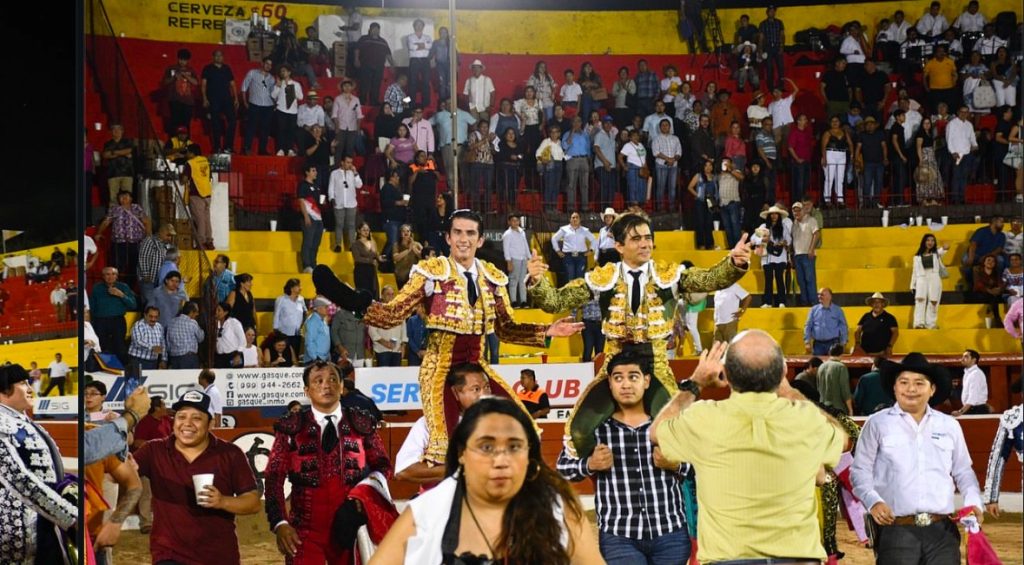 Mérida: Con toros y toreros.