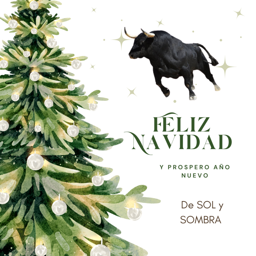 De SOL y SOMBRA les desea una Feliz Navidad y un Próspero Año Nuevo 2025.