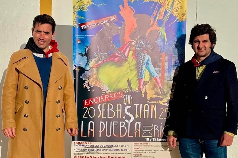 Las fiestas de Morante en La Puebla, entre un pintor y un poeta: “Somos unos privilegiados de poder disfrutar una temporada más de su tauromaquia”