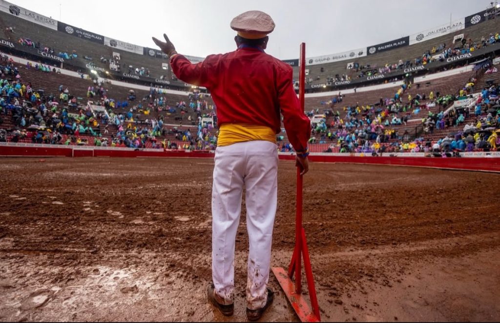 Suspendida la tercera corrida de la Feria de Aniversario por la lluvia.