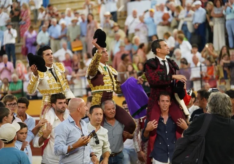 Indultados tres toros de El Juli en Marbella.
