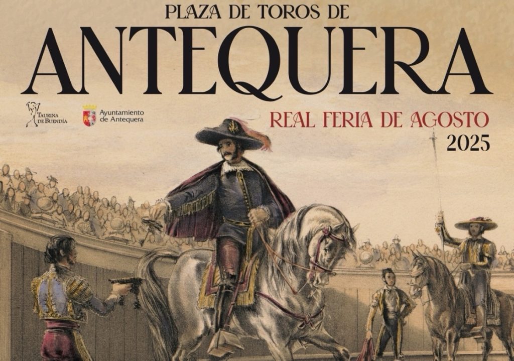 Presentan el cartel de la Real Feria de Agosto de Antequera 2025.