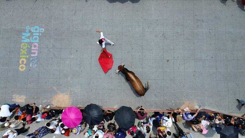 Más de 7 mil personas vivieron en Aguascalientes el Encierro Sanmarqueño.