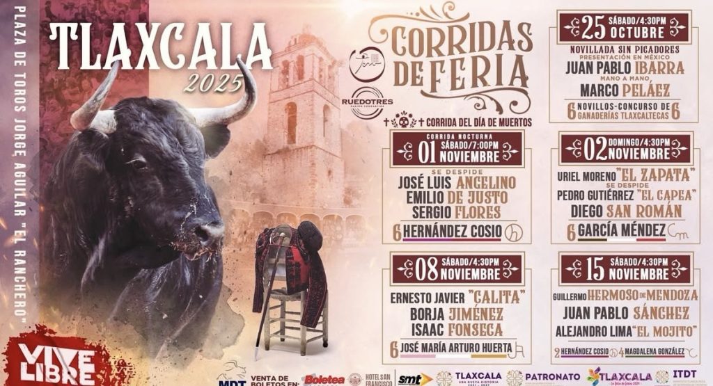 Feria de Tlaxcala: Cinco tardes con presencia internacional.