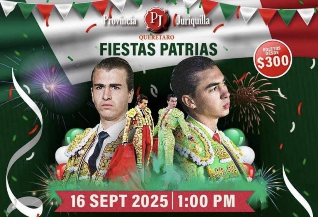 Anuncian dos festejos para las fiestas patrias en Juriquilla.