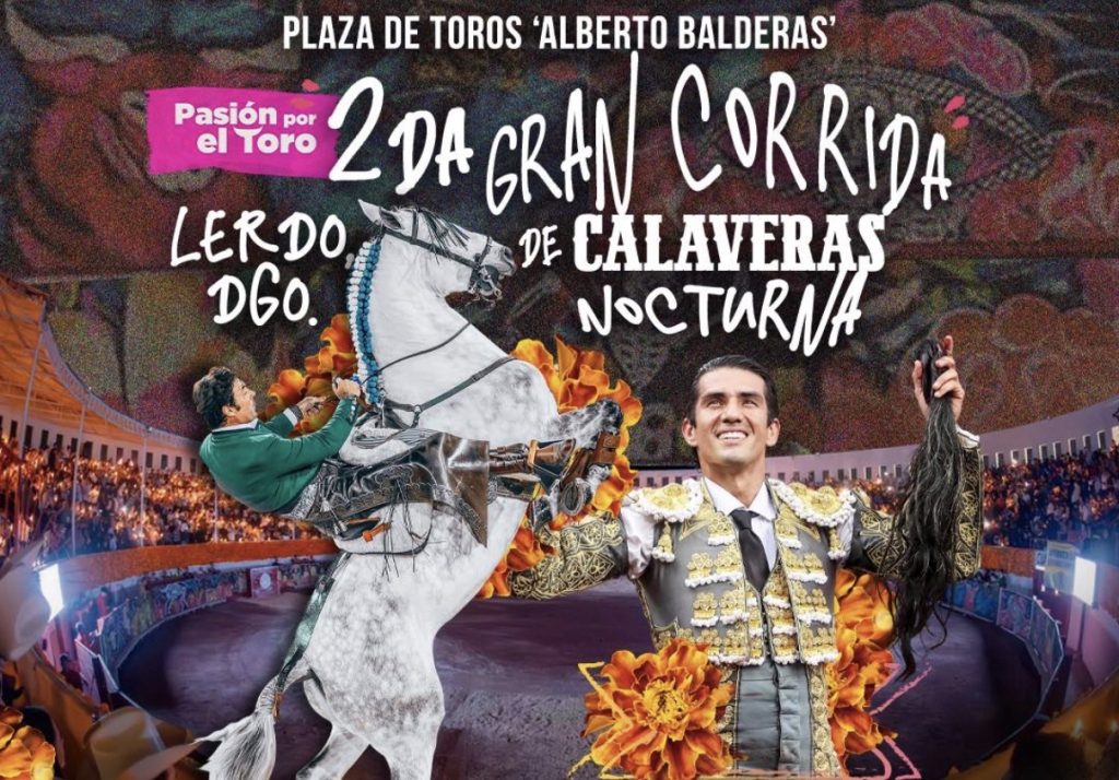 Andy Cartagena y “Calita” protagonizan la segunda Corrida de Calaveras de Ciudad Lerdo.