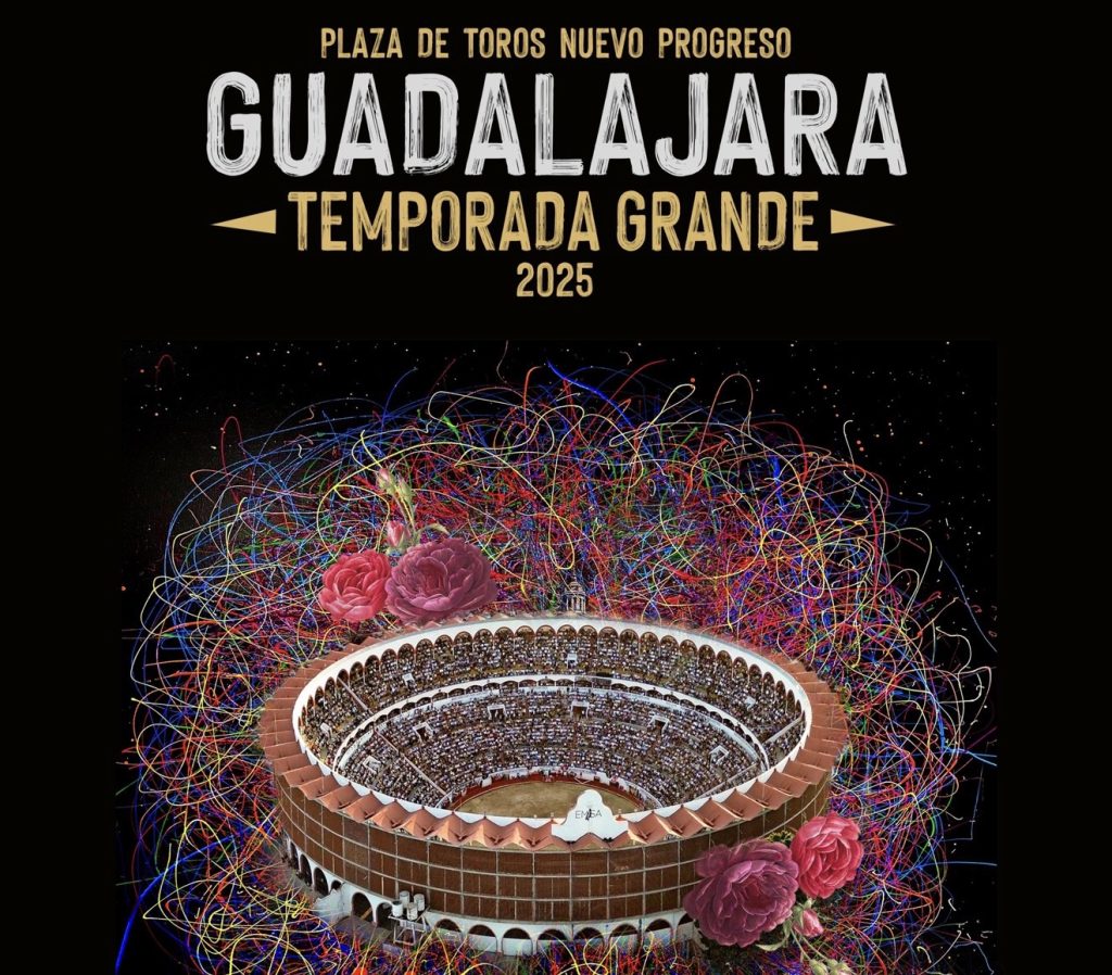 Carteles de la segunda parte de la Temporada Grande en Guadalajara 2025.