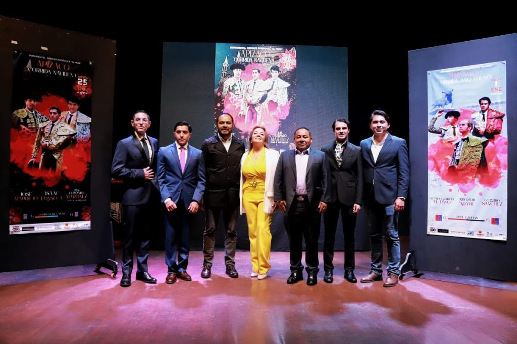 Presentan en Apizaco las Tradicionales Corridas de Toros del 25 de Diciembre y 1 de Enero