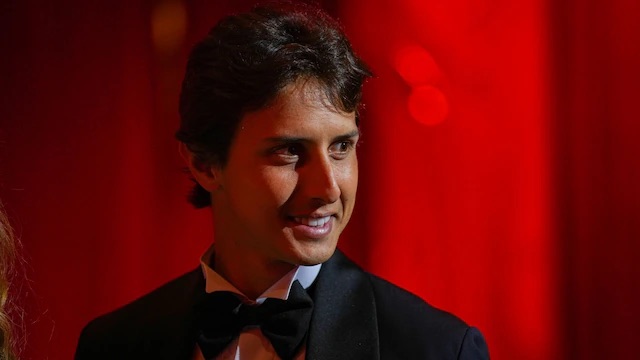 Andrés Roca Rey en una gala solidaria a favor de la infancia en Perú.