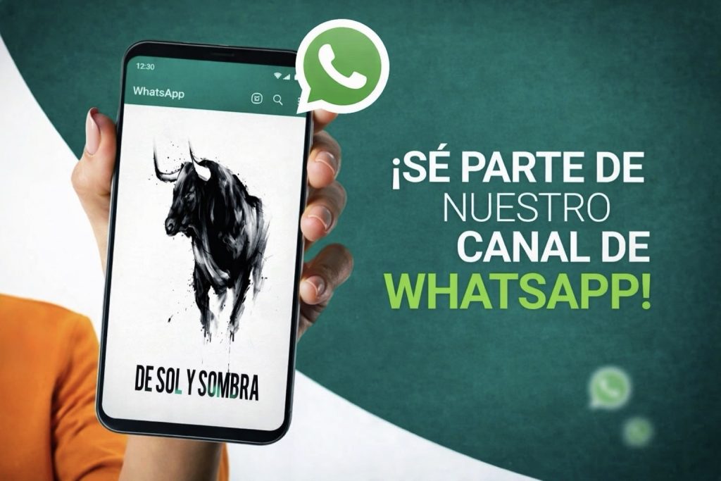 📲 La tauromaquia, directo a tu WhatsApp.