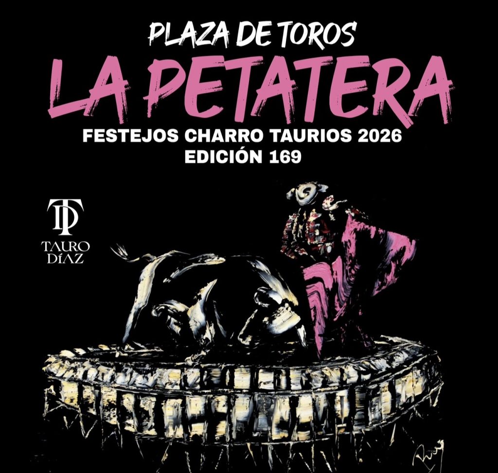 La Petatera presenta dos carteles para sus Festejos Charro Taurinos 2026.