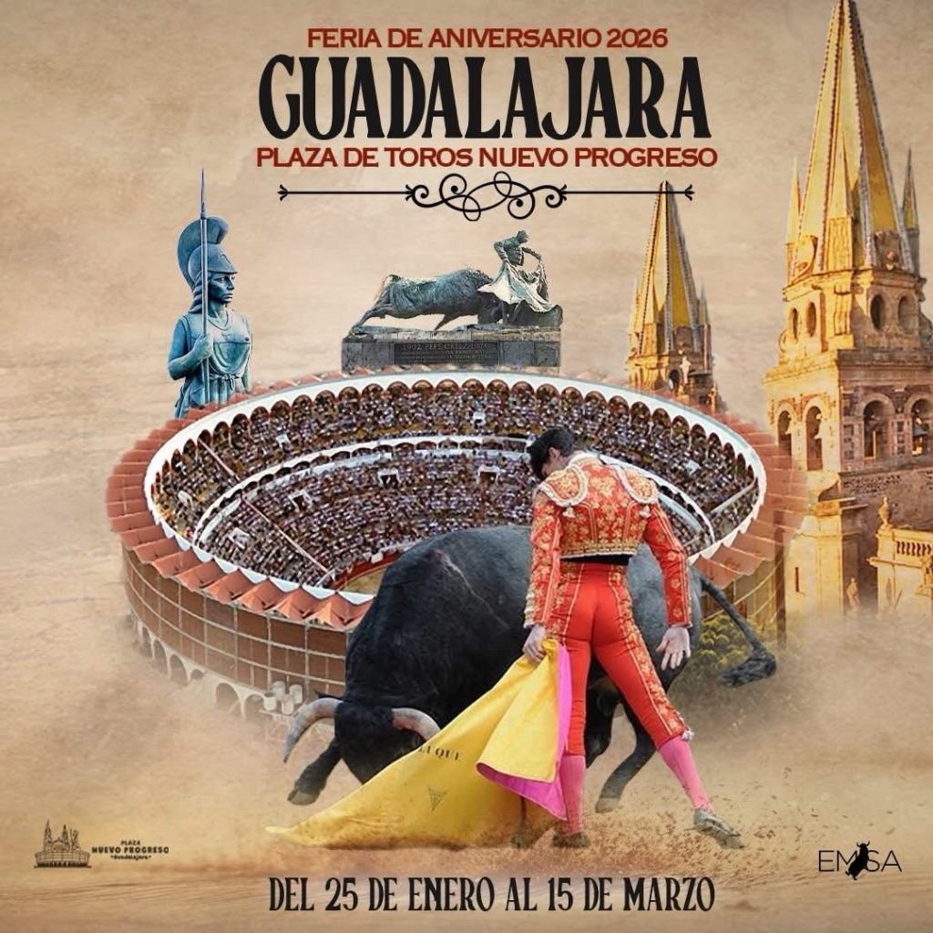 Guadalajara: Presentan los carteles de la Feria de Aniversario 2026 del Nuevo Progreso.