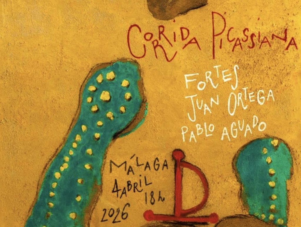 Fortes, Juan Ortega y Pablo Aguado protagonizarán la Corrida Picassiana el 4 de abril.