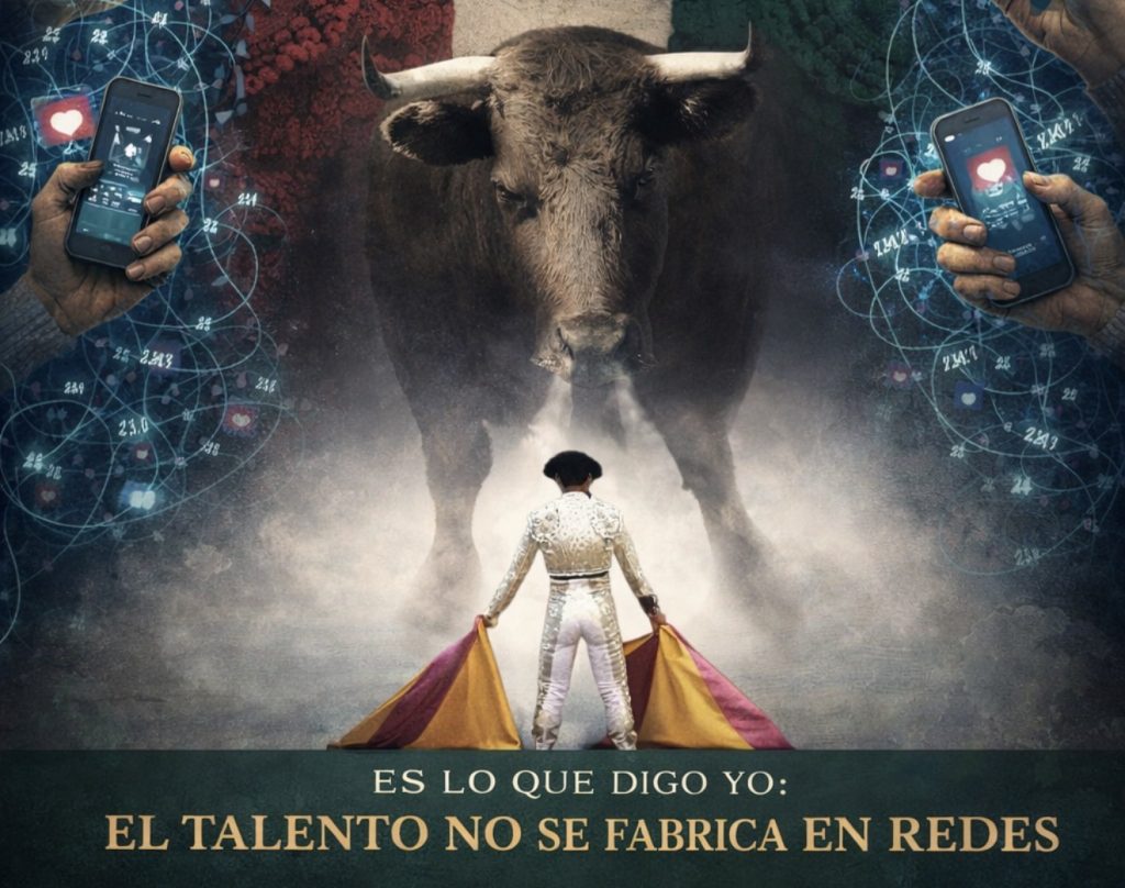 Es lo que digo yo: El talento no se fabrica en redes.