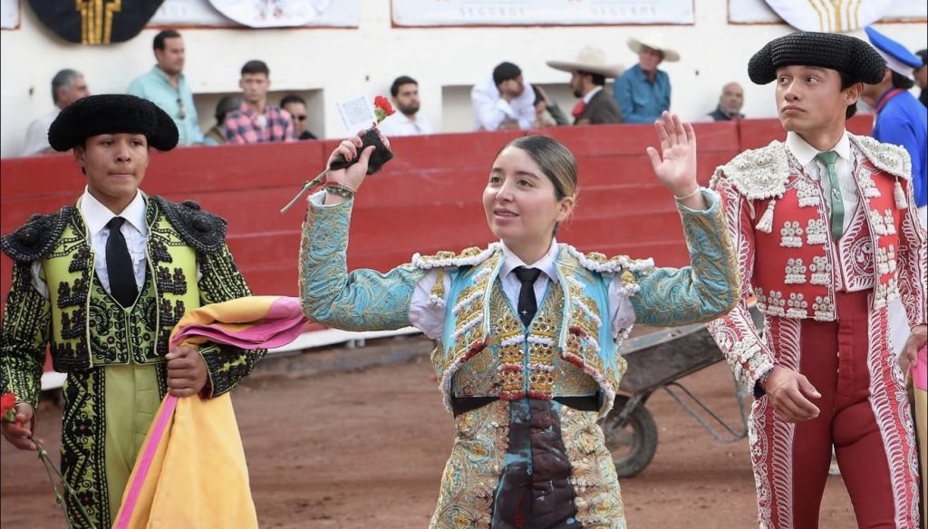 Exigente novillada de Fernando Lomelí: Luz Elena Martínez destaca en la San Marcos.