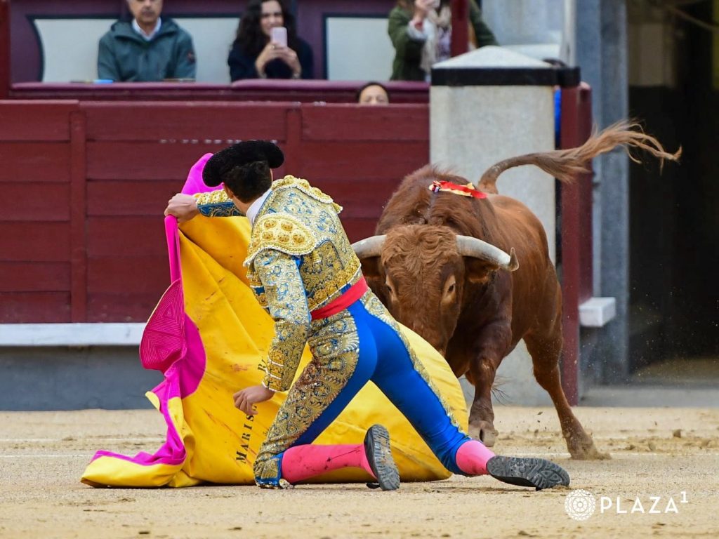 La primera novillada de Las Ventas, un muro para la joven terna.