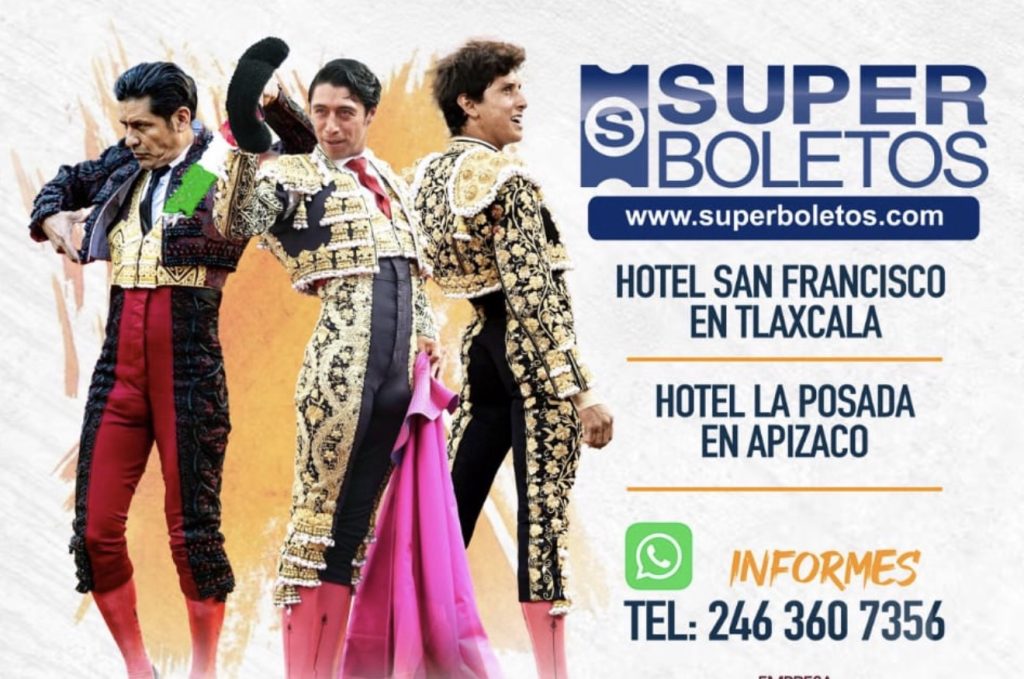 Inicia la venta de boletos para la Corrida Internacional en Apizaco.