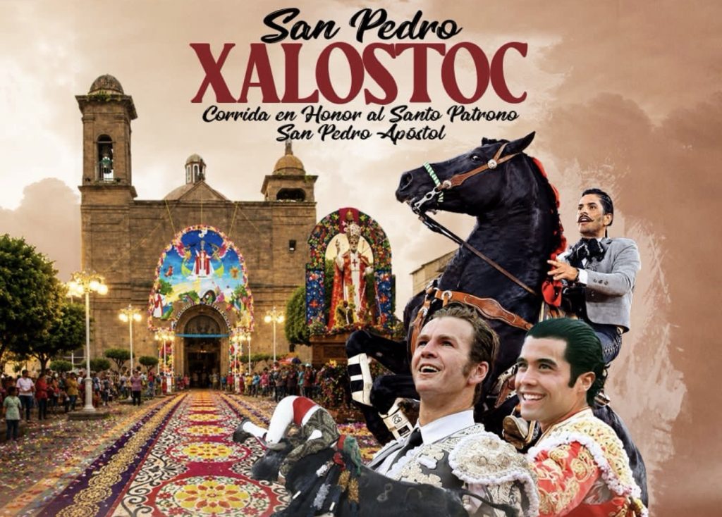San Pedro Xalostoc anuncia su tradicional corrida de feria en honor a San Pedro Apóstol.
