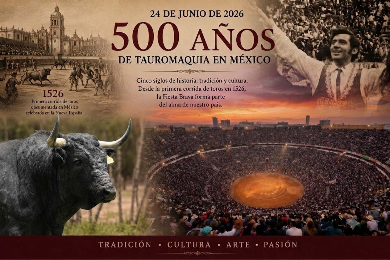 Es lo que digo yo: Cinco siglos de tauromaquia en México.